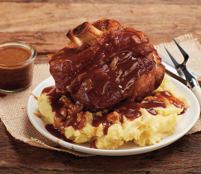 Bier Gravy Recipe - Three Aussie Farmers German Style Pork Knuckle