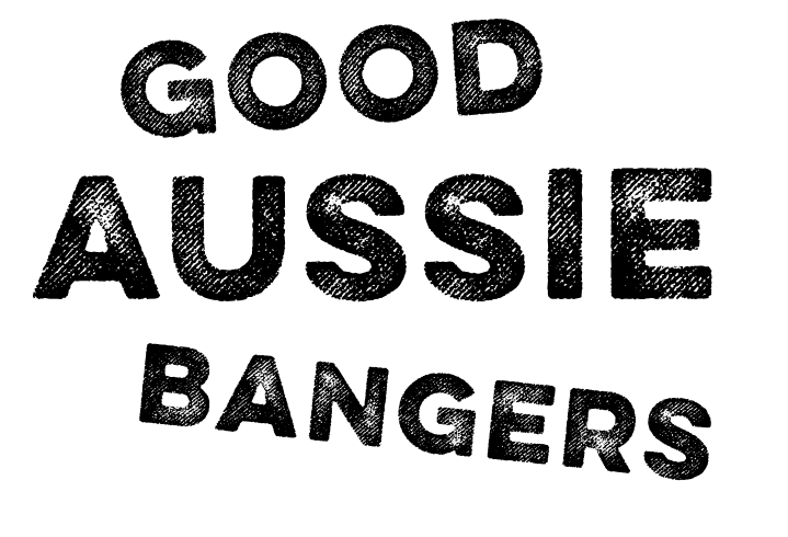 Three Aussie Farmers Good Aussie Bangers