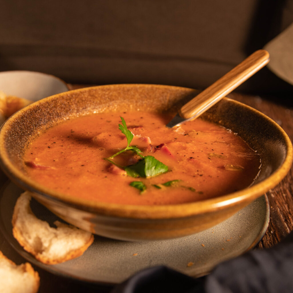 Three Aussie Farmers Cooked Harissa Hock Soup