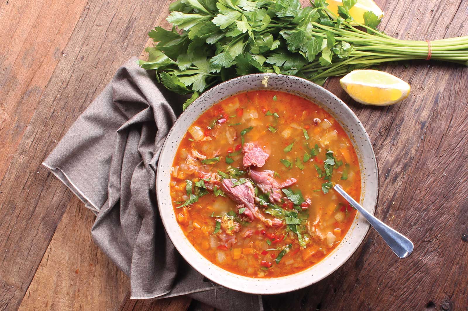 Three Aussie Farmers Bacon Hock Soup